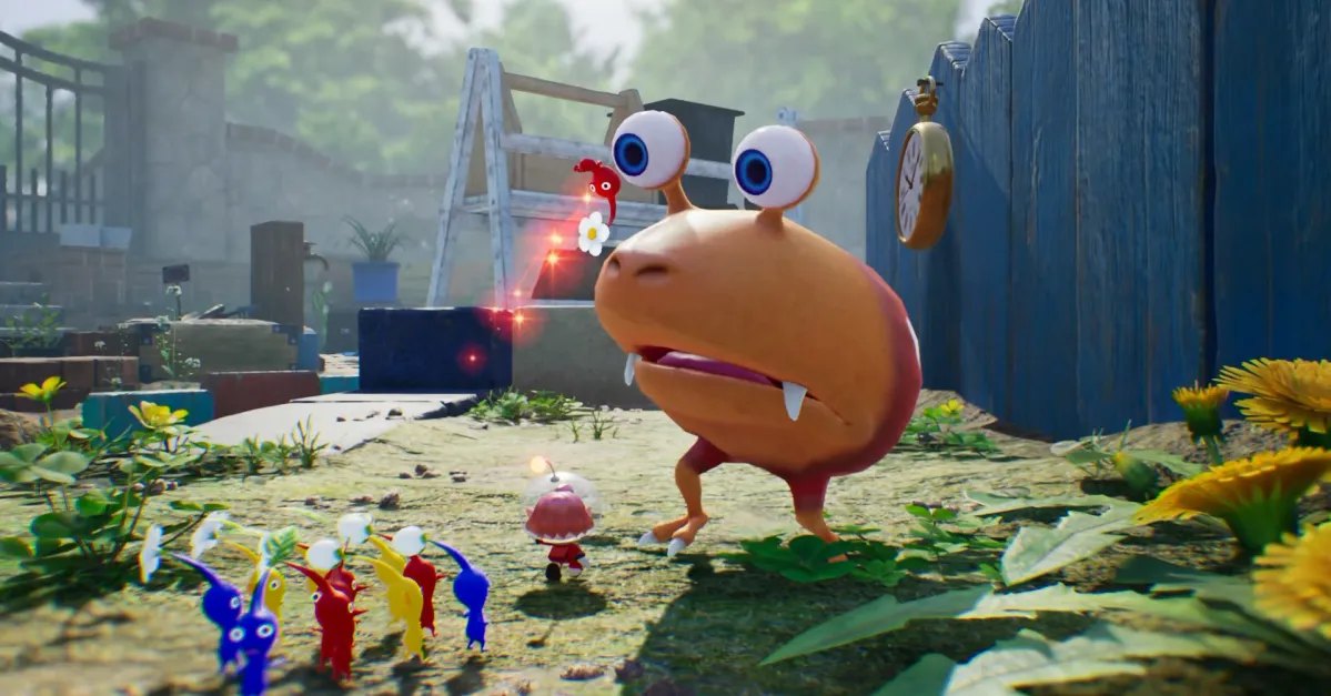 Pikmin 4 está com US$ 20 de desconto antes da atualização de US$ 10 do Nintendo Switch 2